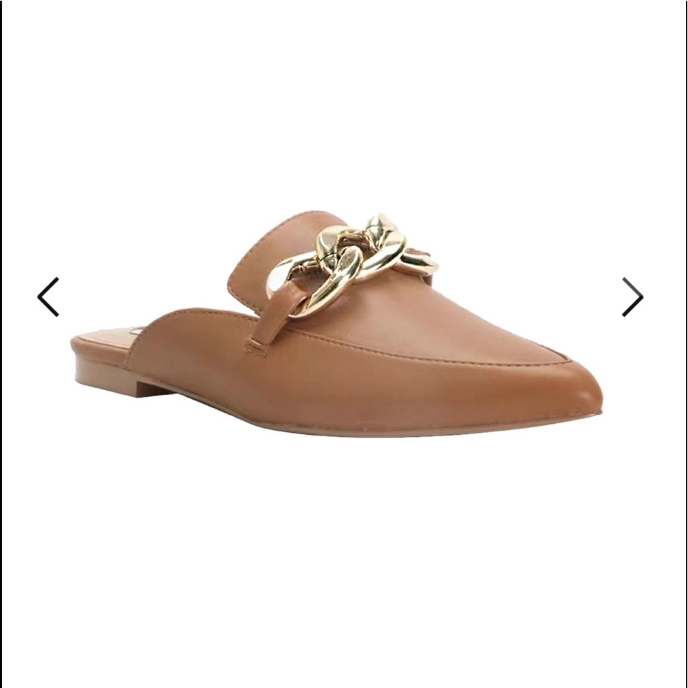 Cognac Mule. Never worn.